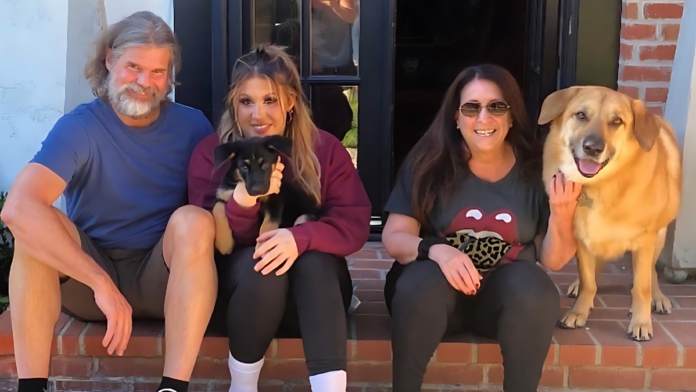 Olivia Lopes with her father Chris Lopes and mother Brenda