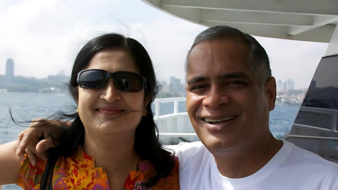 an image of Rasika Venkatesa parents, Avr and Uma