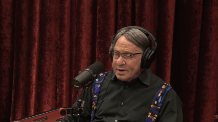 screenshot of Ray Kurzweil in Joe Rogan Experience podcast